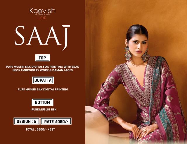 Kaavish saaj dress material wholesale